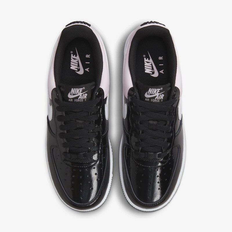 Nike air force 1 black outlet patent